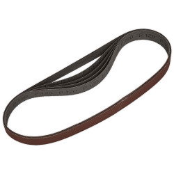 Sealey SB0019 Sanding Belt 25 x 762mm 120Grit Pack of 5