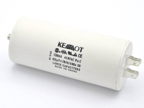 60µF 450V 1-phase Electric Motor Capacitor