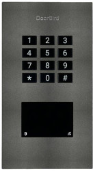 Klawiatura kodowa z RFID DoorBird 423872240 podtynkowy IP65 z podświetlaną klawiaturą