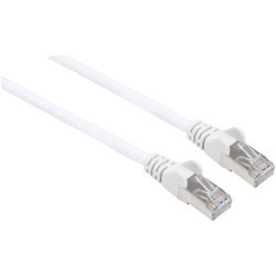 Intellinet 741408 RJ45 Network cable CAT 6a White Halogen-free 5m
