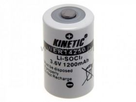 Bateria ( litowa ) 3,6V ER14250 1/2AA 1,2A Kinetic
