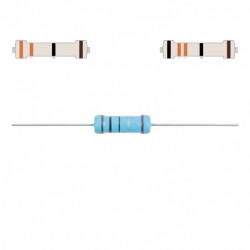 Rezystor 33 Ohm tolerancja 1% precyzyjny moc 3W 33R 5x16mm metalizowany