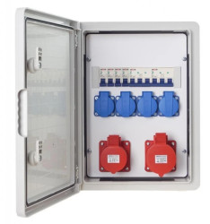 Rozdzielnica budowlana ABS 32A 16A RSZ12-114C114