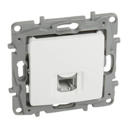 NILOE Gniazdo telefoniczne RJ 11 białe 764569