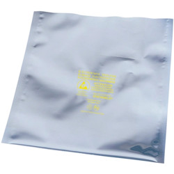 ESD protective bag, (L x W) 455 x 380 mm, metallized inside, weldable, transparent, EP0701063, package with 100 pieces