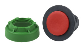 Przycisk, Ø 37mm, IP66, IP67, IP69K, kolor: Czerwony, Schneider Electric, Harmony
