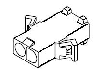 Obudowa złącza 2-pinowe -rzędowe raster: 6.7mm Molex Wtyk 3191