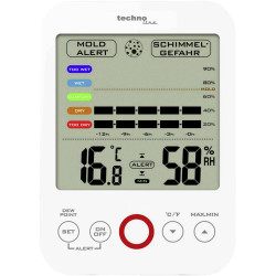 Techno Line WS 9422 Hygrometer Integrated Mould Alert Large Display