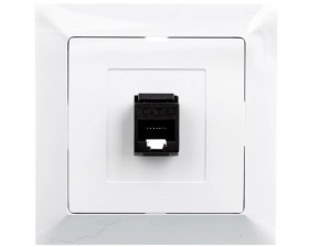 PREMIUM Gniazdo komputerowe RJ45 kat.6 krone LSA+ GTP - 12 Pr/6