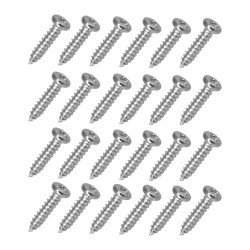 Wkręt M2x8mm - Blachowkręt - 100szt - okrągła główka - do przykręcania