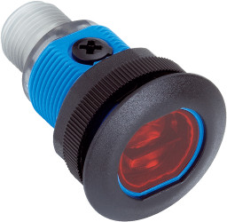 Czujniki fotoelektryczne Tłumienie tła cylindryczny SICK PNP zakres 20 mm → 150 mm LED
