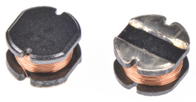 Cewka indukcyjna drutowa SMD 4,7 mH ± 5% E12 SRF: 1MHz Idc 50mA Q: 40 Ferryt DR