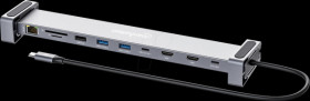 190398 Docking station/port replicator, USB 3.2 Type-C, 10 ports