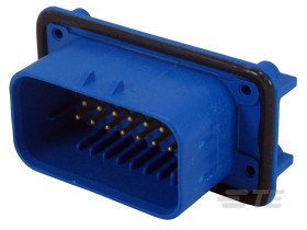 Głowica 23-pinowe TE Connectivity 3-rzędowe PIN 17A AMPSEAL Montaż na płytce Przepust Nagłówek do montażu na płytce