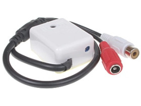 Mikrofon CCTV moduł audio 20Hz-10kHz z regulacją wzmocnienia SM-8/R-PLUG