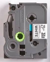 Taśma do nadruku Brother TZE241CIV, 18 mm x 8 m, Kolor taśmy: biały / Kolor nadruku: czarny