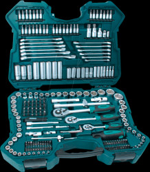 M98430 Socket spanner set, large case, 215 pieces