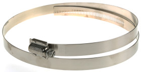 Opaska zaciskowa średnica wew 270 → 300mm ślimakowa HI-TORQUE Stal nierdzewna szerokość 16mm