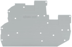 End/Intermediate plate for terminal block, 2020-2291