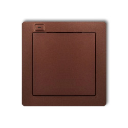 DECO Nadajnik 1-klawiszowy 2-kanałowy do systemu Exta Free brązowy metalik 9DEF-1