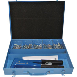 Bralo 02BM00852 Riveting Tool BM 85 265mm &#x2B; Rivet Assortment