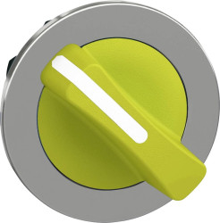 Schneider Electric ZB4FD205 ZB4FD205 Element czołowy przełącznika wyboru płaski (Ø) 30.5 mm chrom, żółty 1 szt.