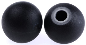 Pokrętło mocujące M10 długość gwintu: 19mm średnica pokrętła 38mm średnica gwintu: 10mm Kulowy Otwór niegwintowany