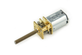 Micro Metal DC Geared Motor with Lead Screw (6V 98RPM M3*20)