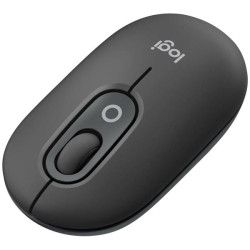Logitech 910-007412 Wireless Mouse Black Ergonomic Design with USB Receiver