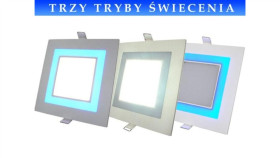 Downlight Led Power Pello 4W+2W Dw+Blue