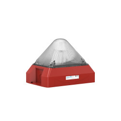 Sygnalizator 24 V DC Migające Przezroczysty Free Mount LED