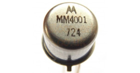 MM4001 silicon PNP transistor - Motorola