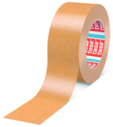 Crepe tape, 12 x 0.17 mm, paper, light brown, 50 m, 04341 00HELLBR.50M 12MM