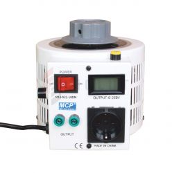 Autotransformator reg. M10-522LCD-10 250V/4A 1kVA MCP
