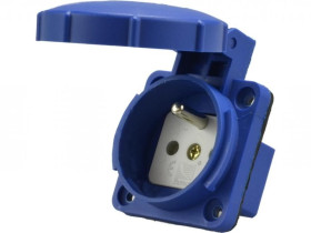 Gniazdo wtyczkowe z/u 16A 250V GZ–16 IP67 D.3146