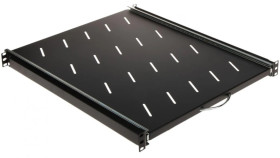 Wysuwana półka do szafy RACK 19cali RSR19-1U-550B