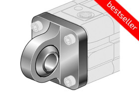 Ucho proste z przegubem kulowym do siłownika pneumatycznego D40, ISO15552/6431, ISO21287