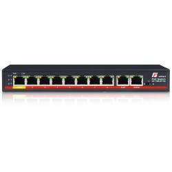 SWITCH POE GETFORT 8FE x POE + 2FE UPLINK 120W POE