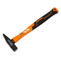 Młotek ślusarski, gumowa rączka z włókna szklanego, 200 g (36-016)