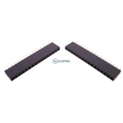 gniazdo kołkowe 2,54mm Goldpin 1-rzędowe proste 16pin