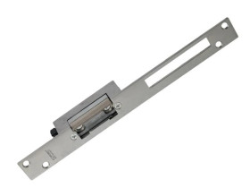 Elektrozaczep symetryczny z blokadą i sygnalizacją standardowy – NC - styk NO/NC, zasilanie 8-16V AC/DC, regulacja języka