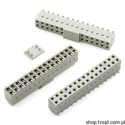 89898-315B Socket 2 x 15 Pin SMD BERG