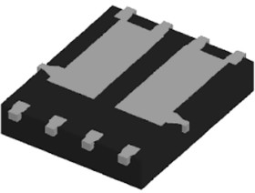 MOSFET P-kanałowy 11.7 A, 76 A PowerDI5060-8 40 V SMD 0,019 oma