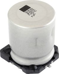 250 CRZ-V Aluminum Electrolytic Capacitors SMD (Chip), Very Low Z, High Vibration Capability