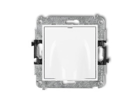 MINI Mechanizm wypustu kablowego biały MWPK KARLIK