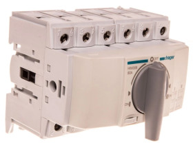 Przełącznik modułowy obrotowy I-0-II (sieć-agregat) 80A 3P HIM308