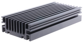 Radiator 200 x 96 x 40mm 0.9°C/W Uniwersalny Prostokątny Alu