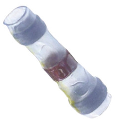 Łącznik lutowany, dł. 16.5mm, Ø kabla Maximum of 2.65mm, kolor: Niebieski, materiał: PVDF, TE Connectivity