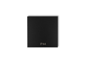Klawisz pojedynczy do wyłączników IP44 czarny mat 12MKLH-1 KARLIK