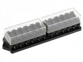 Gniazdo na 12 bezpieczników samochodowych